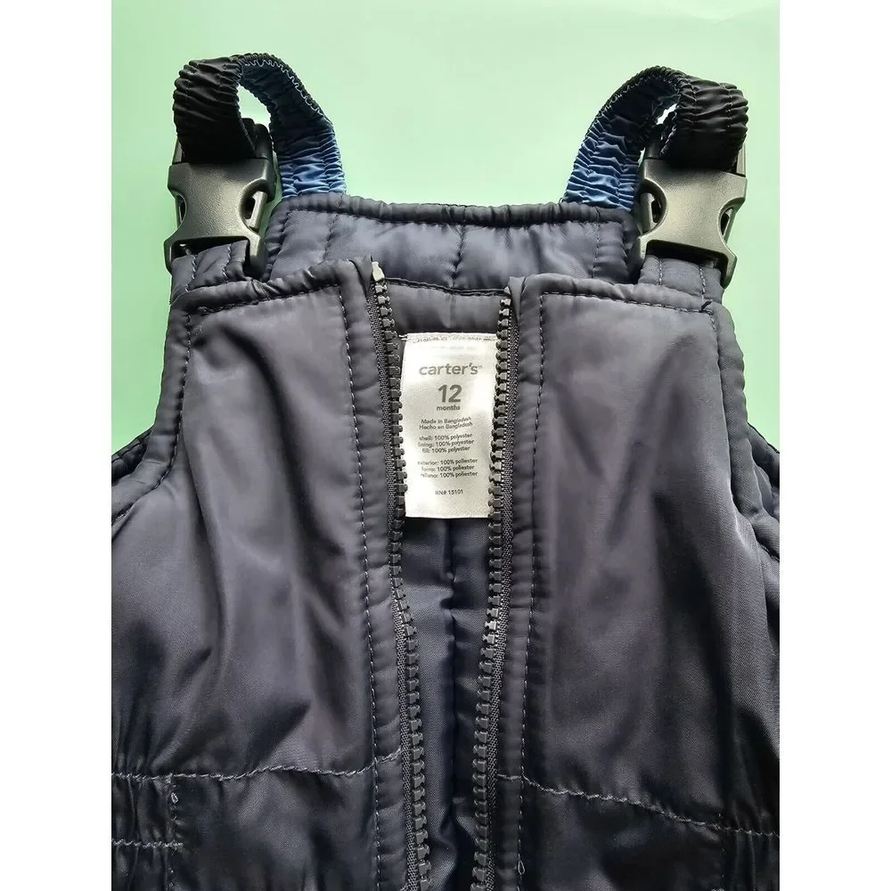 Carters‎ Childrens 12 Months Blue Snow Bib